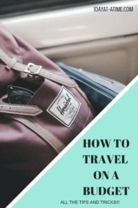 How to travel on a budget