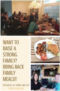 Bring back family meals