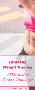 Cardio vs. weight training
