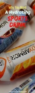 Why you need a hydrating sports drink