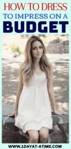 How to dress to impress on a budget