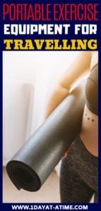 Portable exercise equipment for travelling