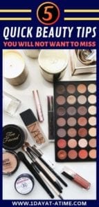 5 Quick beauty tips you will not want to miss