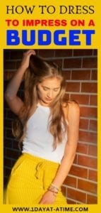 How to dress to impress on a budget