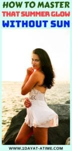 How to master that summer Glow without sun